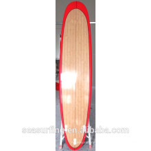 Красный цвет дизайн рельсов бамбуковый лонгборд great sport equipment ltd на серфинг ~